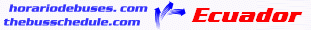 horario de bus logo Équateur